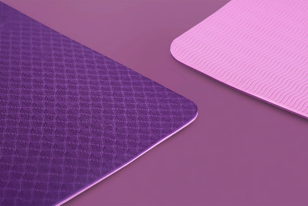 Yoga Mat for Girls Non Slip Professional TPE Yu Ka Mat Floor Mat For Home Fitness Dance Mat Shock Absorption and Sound Insulation